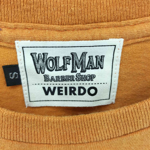 ウィアード WEIRDO WOLFMAN BARBER ホット ロッドボマード Tシャツ メンズ import:S