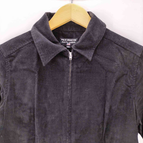 ポロジーンズ RL POLO JEANS CO. ジップアップ シャツ ジャケット コーデュロイ レディース import:L