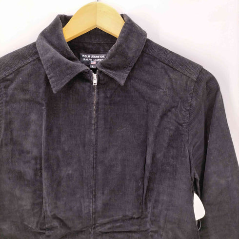 ポロジーンズ RL POLO JEANS CO. ジップアップ シャツ ジャケット コーデュロイ レディース import:L