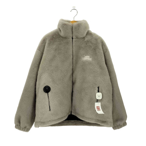 ギャングスタビル GANGSTERVILLE LOCOS - DOWN JACKET アクリルファー ダウンジャケット メンズ import:M