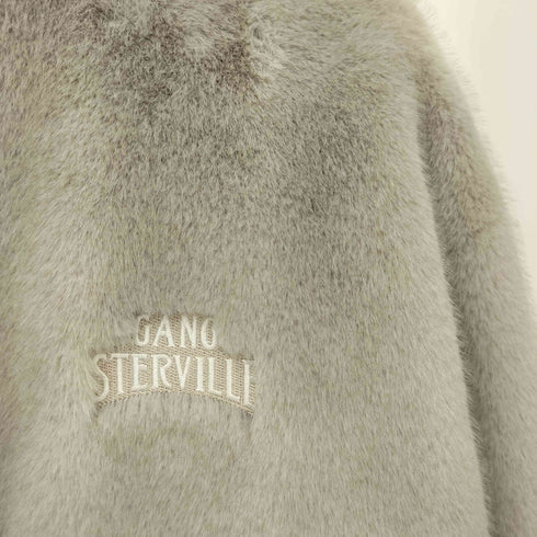 ギャングスタビル GANGSTERVILLE LOCOS - DOWN JACKET アクリルファー ダウンジャケット メンズ import:M