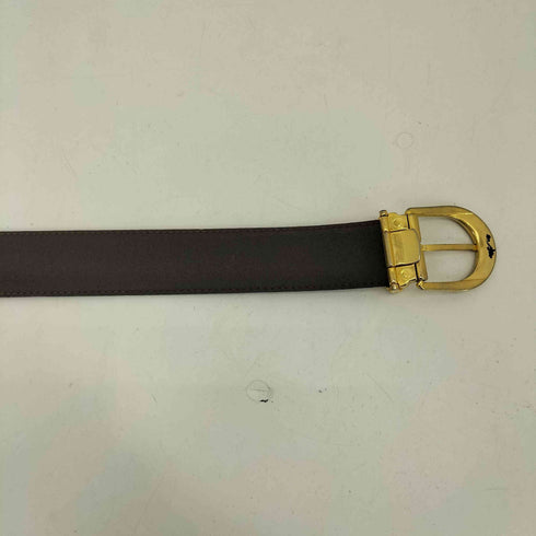 バーバリー BURBERRY ゴールドバックルレザーベルト メンズ