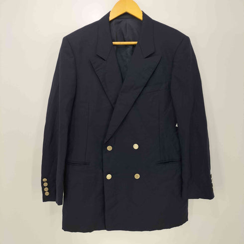 バーバリーズ BURBERRYS 90S ウールダブルピークドラペルジャケット スラックス セットアップ メンズ 98-88-175AB6