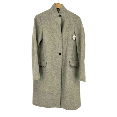 ジルサンダー JIL SANDER カットアウト ウール ロングコート レディース 36