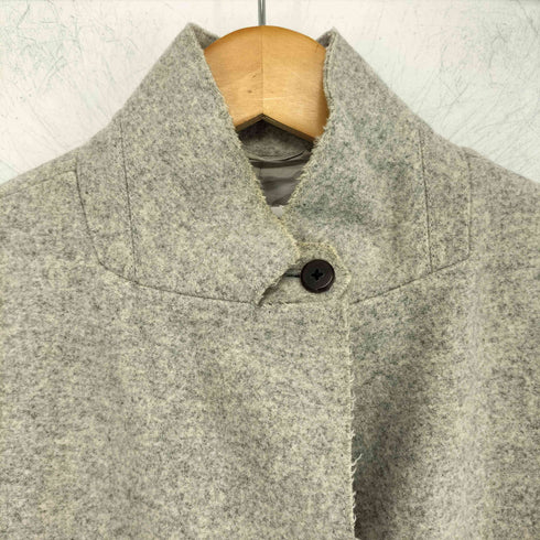 ジルサンダー JIL SANDER カットアウト ウール ロングコート レディース 36