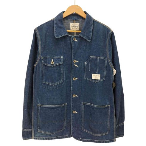 スタジオダルチザン STUDIO DARTISAN 月桂樹ボタン カバーオールデニム メンズ US:38