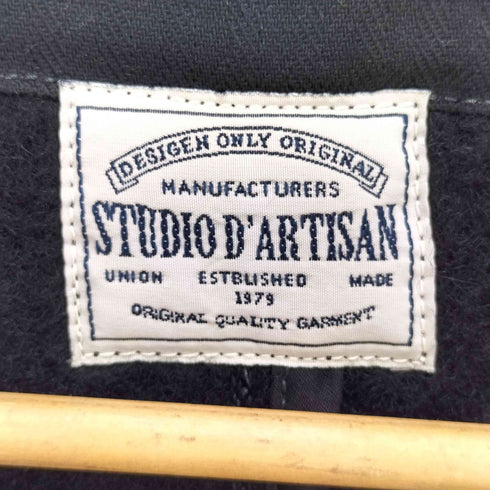 総柄 STUDIO D'ARTISAN ビーチクロスベスト メンズ US:38