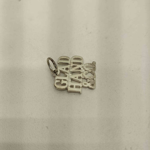 グラッドハンド GLADHAND LAD HAND $ CO ロゴシルバートップ メンズ
