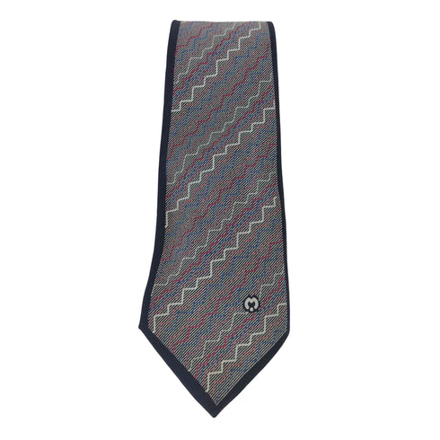 ミラショーン mila schon イタリア製 総柄シルクネクタイ メンズ