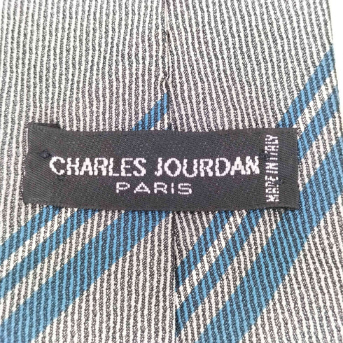 シャルルジョルダン CHARLES JOURDAN イタリア製 シルクネクタイ メンズ