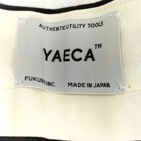 ヤエカ YAECA センタープレススラックスパンツ レディース S