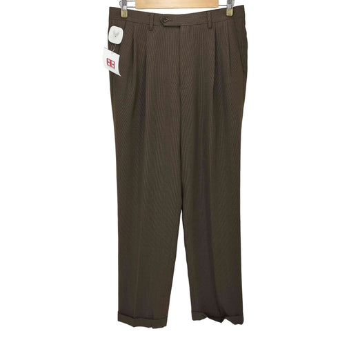 ローレンラルフローレン LAUREN RALPH LAUREN レーヨン混 2タックスラックス メンズ 32/32