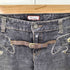 マックスアンドコー MAX & CO. LONG TROUSERS ギミック デザイン フレアデニムパンツ Y2K レディース 40