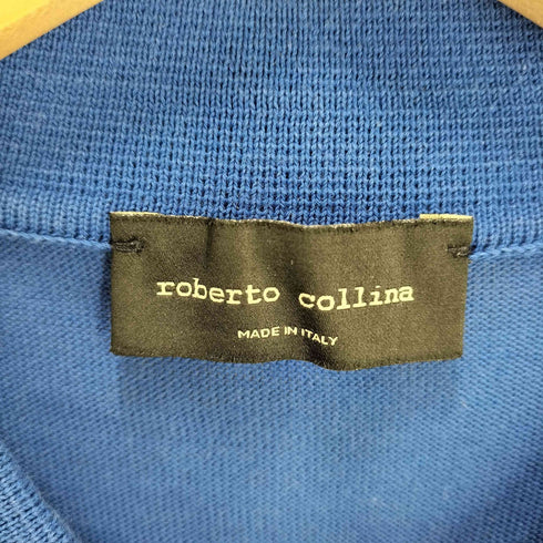 ロベルトコリーナ ROBERTO COLLINA 半袖ポロシャツ メンズ JPN:48