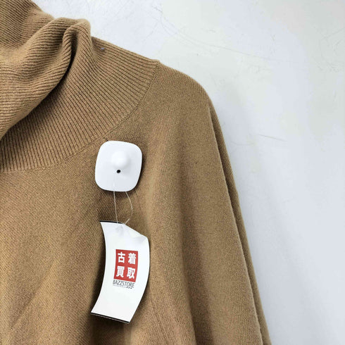 Wren ウールカシミヤ アシンメトリーポンチョ レディース S