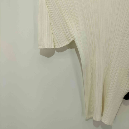 プリーツプリーズイッセイミヤケ PLEATS PLEASE ISSEY MIYAKE プリーツクルーネックTシャツ レディース 3