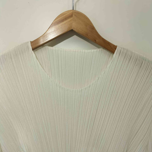 プリーツプリーズイッセイミヤケ PLEATS PLEASE ISSEY MIYAKE プリーツクルーネックTシャツ レディース 3