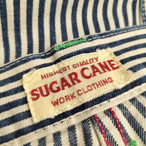シュガーケーン SUGAR CANE ダブルニー ヒッコリー ペインターパンツ メンズ