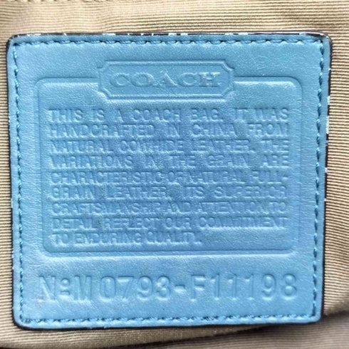 コーチ COACH レザーハンドバッグ レディース