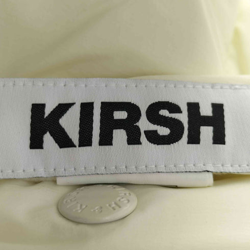 キルシー KIRSH ロゴ刺繍 ナイロン スタンドカラー 中綿ベスト レディース JPN:1