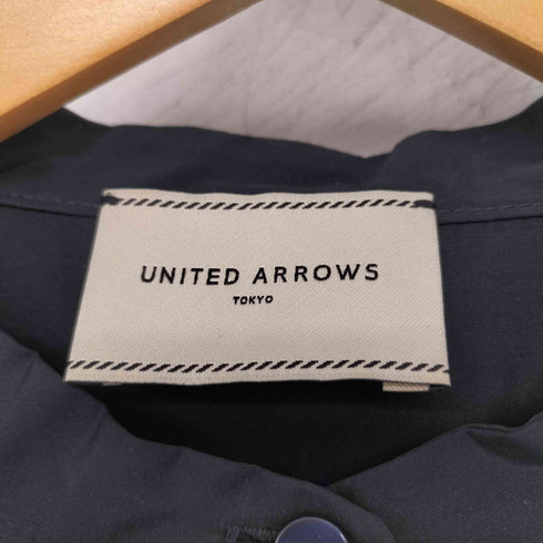 ユナイテッドアローズ UNITED ARROWS バンドカラーギャザーシャツ レディース