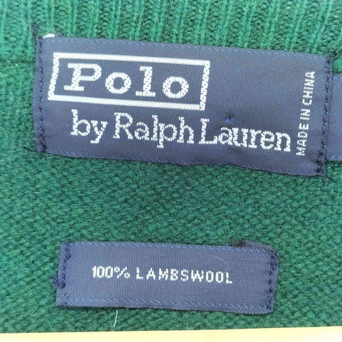 ポロバイラルフローレン Polo by RALPH LAUREN ラムウール Vネックニット メンズ JPN:L
