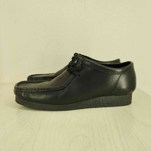 クラークスオリジナルズ Clarks ORIGINALS Wallabee Black Leather ワラビー ブーツ メンズ JPN:29
