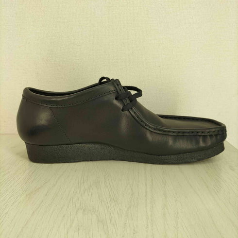 クラークスオリジナルズ Clarks ORIGINALS Wallabee Black Leather ワラビー ブーツ メンズ JPN:29