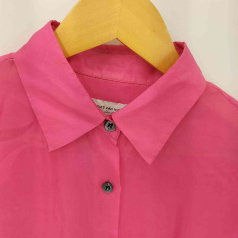 ドリスヴァンノッテン DRIES VAN NOTEN シルク100% レギュラーカラー シャツ レディース  38