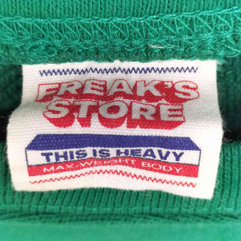 フリークスストア FREAKS STORE 21AW FONTENELLE PHYSICAL ED. カレッジプリント ラグランスリーブ クロップド スウェット レディース FREE