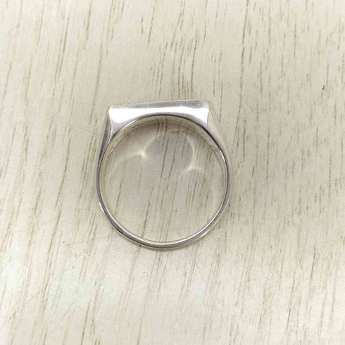 ポールスミス Paul Smith 925刻印 Raw Silver Contrast リング メンズ 21
