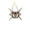 LURS Abstract butterfly gemstone bone ring レディース 16