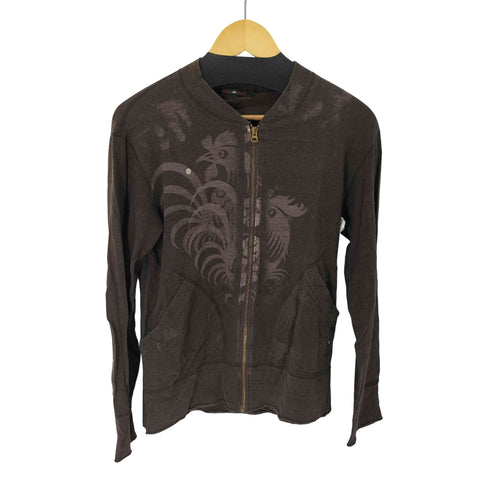 レッドイヤー RED EAR ニワトリ ジップアップカーディガン メンズ  M