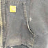 カーハート Carhartt 90s 革タグ USA製 企業ロゴ DUCK ACTIVE JACKET ダック地 裏地キルティング アクティブジャケット メンズ import:XL