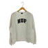 ハフ HUF ARCH DRAWCORD CREW アーチ ドローコードデザイン クルーネック長袖Tシャツ カットソー メンズ M