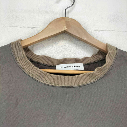 ダイエットブッチャースリムスキン DIET BUTCHER SLIM SKIN basic line Big&long sweatshirt メンズ 2