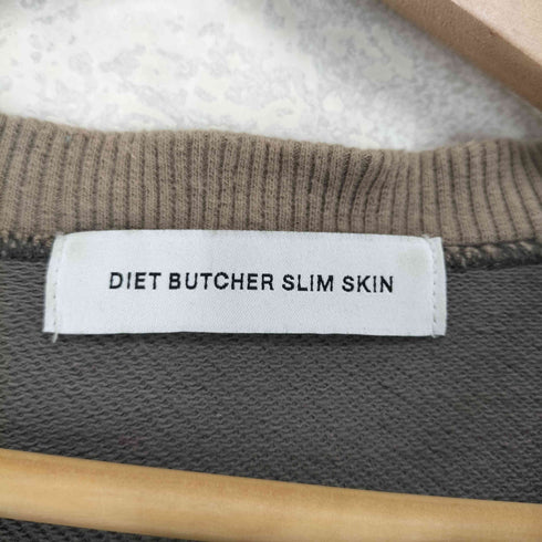 ダイエットブッチャースリムスキン DIET BUTCHER SLIM SKIN basic line Big&long sweatshirt メンズ 2