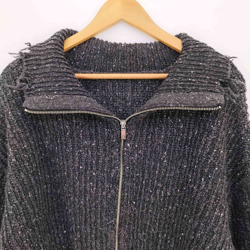 メゾンスペシャル MAISON SPECIAL 23aw 2way Front Zip Knit Wear メンズ FREE