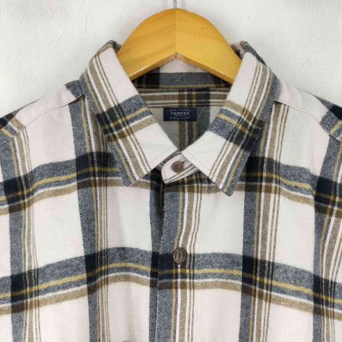 フェアファクス FAIRFAX L/S チェックシャツ メンズ L