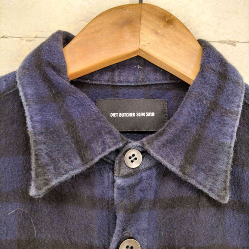 ダイエットブッチャースリムスキン DIET BUTCHER SLIM SKIN ミドル丈L/S シャツ メンズ