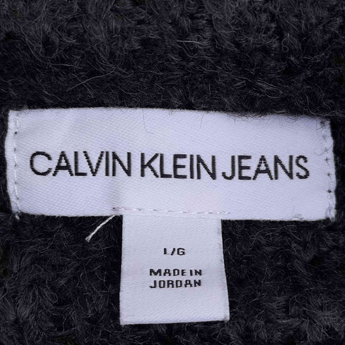 カルバンクラインジーンズ Calvin Klein Jeans オーバーサイズ ハイネック ニット レディース import:L