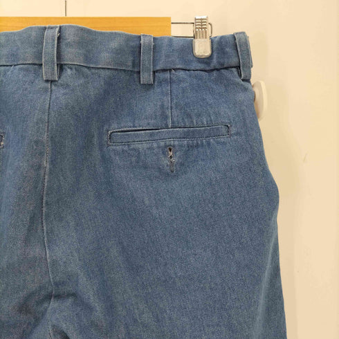 ハガークロージング HAGGAR 2タックデニムショーツ メンズ 34