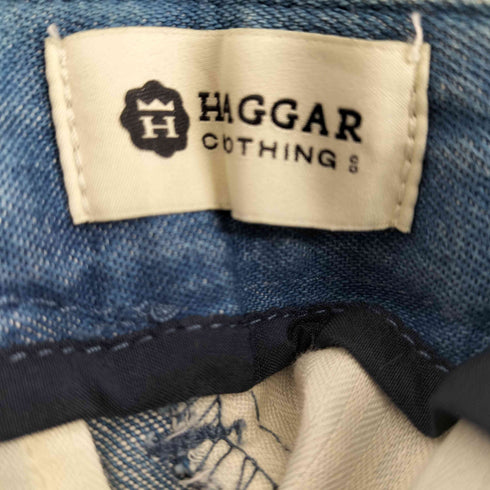 ハガークロージング HAGGAR 2タックデニムショーツ メンズ 34