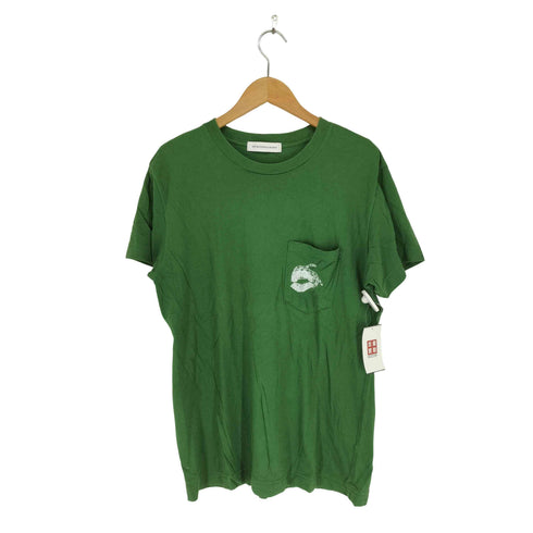 ダイエットブッチャースリムスキン DIET BUTCHER SLIM SKIN 両面プリントクルーネックネックTシャツ メンズ 2