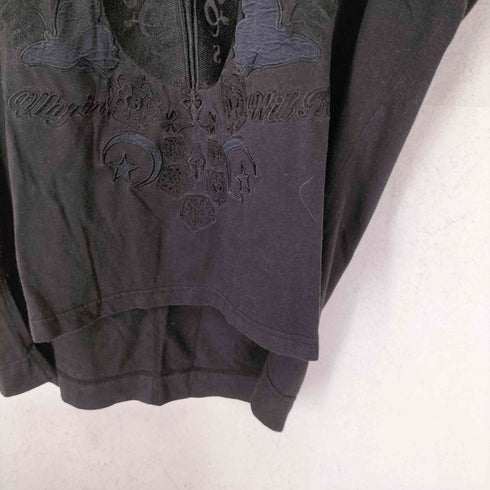 ダイエットブッチャースリムスキン DIET BUTCHER SLIM SKIN 15ss UTOPIA 総柄刺繍 S/S Tシャツ メンズ
