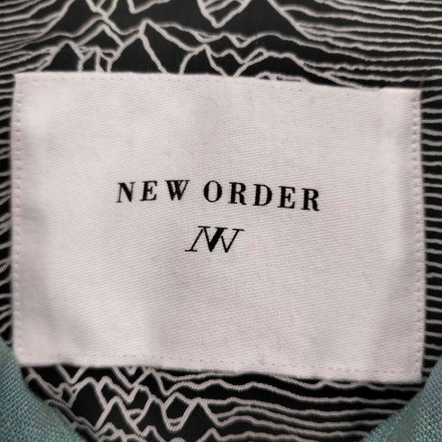 NEW ORDER ライン切替オーバーサイズ L/S シャツ メンズ