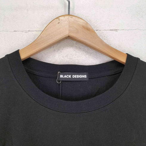 black designs 両面プリントS/S Tシャツ メンズ L