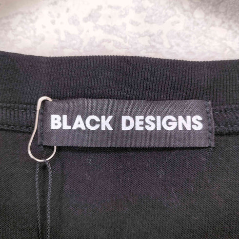 black designs 両面プリントS/S Tシャツ メンズ L
