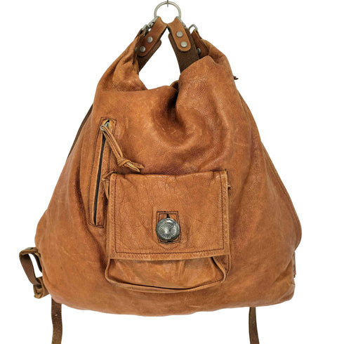 corbo 2way レザー バックパック コンチョ メンズ