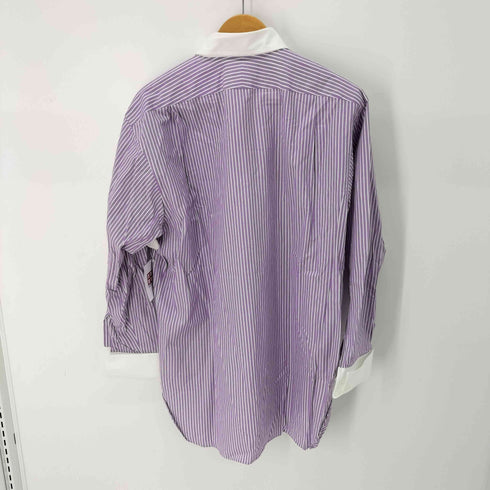 アクアスキュータム AQUASCUTUM カフス ストライプシャツ メンズ